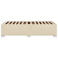 Miniatyrbillede 6 af 10: vidaXL sengeramme 90x200 cm stof cremefarvet