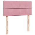 Pikkukuva 9 / 11: vidaXL Jenkkisänky patjalla pinkki 100x200 cm kangas