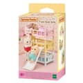 Miniatyrbild 2 av 4: Sylvanian Families Våningssängar - Rosa - 5741 - Avtagbara kuddar, täcken, rutschkana och stegar