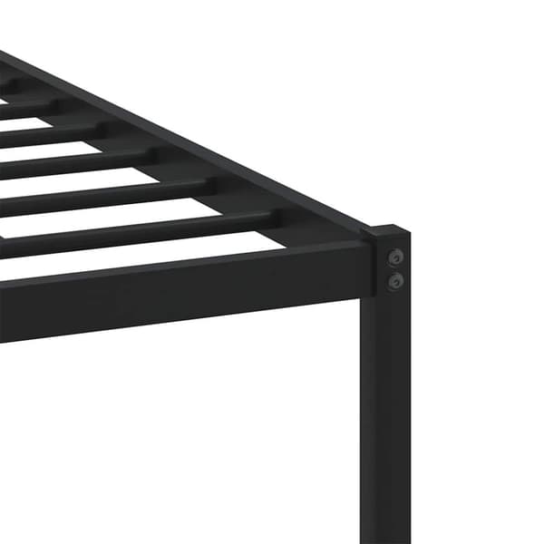 vidaXL sengeramme uden madras 193x203 cm metal sonoma-eg