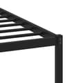 Miniatyrbillede 9 af 11: vidaXL sengeramme uden madras 193x203 cm metal sonoma-eg