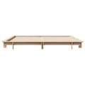 Miniatyrbilde 5 av 10: vidaXL Sengeramme uten madrass 180x200 cm heltre furu