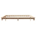 Miniatyrbilde 6 av 10: vidaXL Sengeramme uten madrass 180x200 cm heltre furu