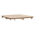 Miniatyrbilde 7 av 10: vidaXL Sengeramme uten madrass 180x200 cm heltre furu