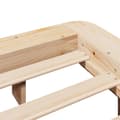 Miniatyrbilde 8 av 10: vidaXL Sengeramme uten madrass 180x200 cm heltre furu