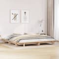 Miniatyrbilde 2 av 10: vidaXL Sengeramme uten madrass 180x200 cm heltre furu