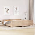 Miniatyrbilde 4 av 10: vidaXL Sengeramme uten madrass 180x200 cm heltre furu