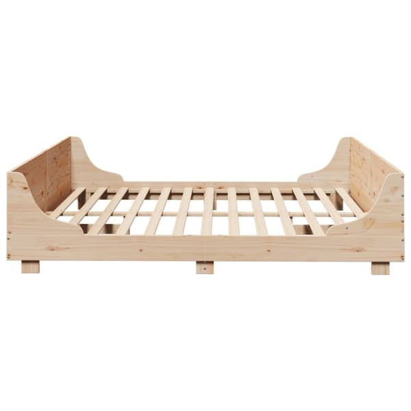 vidaXL Sengeramme uten madrass 180x200 cm heltre furu
