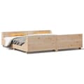 Miniatyrbilde 2 av 10: vidaXL Sengeramme uten madrass 180x200 cm heltre furu