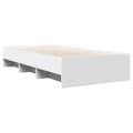 Miniatyrbilde 8 av 11: vidaXL Sengeramme hvit 90x200 cm konstruert tre