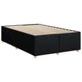 Miniatyrbilde 4 av 10: vidaXL Sengeramme svart 120x190 cm stoff