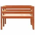 Miniatyrbilde 7 av 11: vidaXL Sengeramme for barn voksbrun 75x190 cm heltre furu