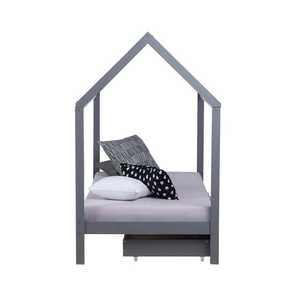 Lit Enfant husgrå 90x200