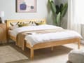Miniatyrbilde 2 av 11: Sengeramme i Lyst Tre Furu Super King Size 180 x 200 cm Skandinavisk Stil