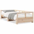Miniatyrbilde 3 av 11: vidaXL Dagseng uten madrass 90x200 cm heltre furu