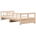 Miniatyrbilde 8 av 11: vidaXL Dagseng uten madrass 90x200 cm heltre furu