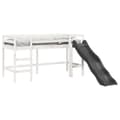 Miniatyrbilde 5 av 11: vidaXL Loftseng for barn uten madrass hvit 80x200 cm heltre furu