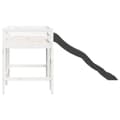 Miniatyrbilde 7 av 11: vidaXL Loftseng for barn uten madrass hvit 80x200 cm heltre furu
