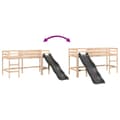 Miniatyrbilde 9 av 11: vidaXL Loftseng for barn uten madrass 90x190 cm heltre furu