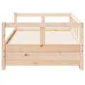 Miniatyrbilde 7 av 11: vidaXL Dagseng uten madrass 90x190 cm heltre furu