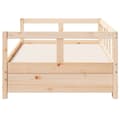 Miniatyrbillede 7 af 11: vidaXL daybed uden madras 90x200 cm massivt fyrretræ