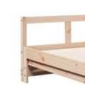 Miniatyrbillede 10 af 11: vidaXL daybed uden madras 90x200 cm massivt fyrretræ