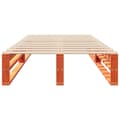 Miniatyrbilde 5 av 10: vidaXL Sengeramme uten madrass voksbrun 90x190 cm heltre furu
