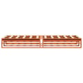 Miniatyrbilde 6 av 10: vidaXL Sengeramme uten madrass voksbrun 90x190 cm heltre furu