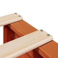 Miniatyrbilde 8 av 10: vidaXL Sengeramme uten madrass voksbrun 90x190 cm heltre furu