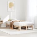 Miniatyrbilde 4 av 10: vidaXL Sengeramme uten madrass 90x200 cm heltre furu