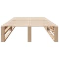 Miniatyrbilde 5 av 10: vidaXL Sengeramme uten madrass 90x200 cm heltre furu