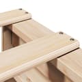 Miniatyrbilde 8 av 10: vidaXL Sengeramme uten madrass 90x200 cm heltre furu