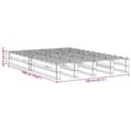 Miniatyrbilde 10 av 10: vidaXL Sengeramme uten madrass 120x190 cm heltre furu
