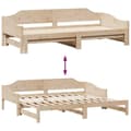Pikkukuva 11 / 11: vidaXL Vuodesohva rullilla 90x190 cm täysi mänty