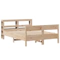 Miniatyrbilde 3 av 11: vidaXL Sengeramme uten madrass 120x190 cm heltre furu