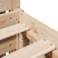 Miniatyrbilde 10 av 11: vidaXL Sengeramme uten madrass 120x190 cm heltre furu