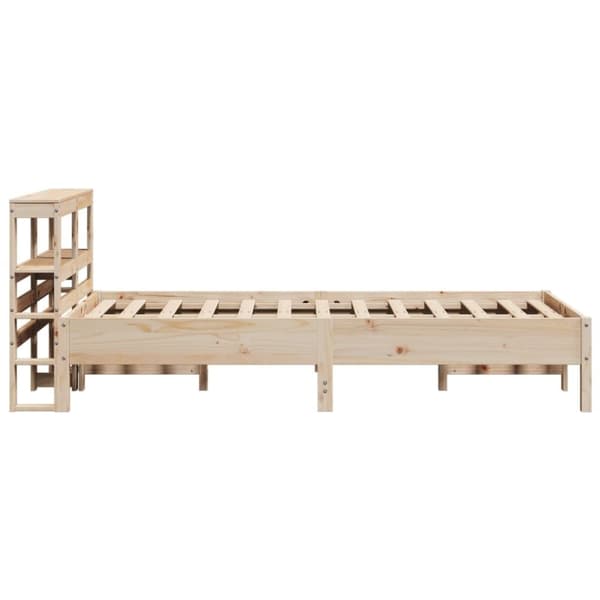 vidaXL Sengeramme uten madrass 75x190 cm heltre furu