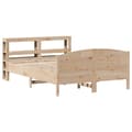 Miniatyrbilde 3 av 11: vidaXL Sengeramme uten madrass 120x190 cm heltre furu