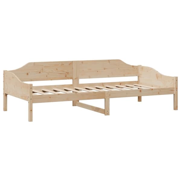 vidaXL sengeramme uden madras 90x200 cm massivt fyrretræ