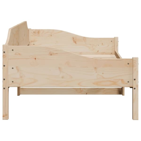 vidaXL sengeramme uden madras 90x200 cm massivt fyrretræ