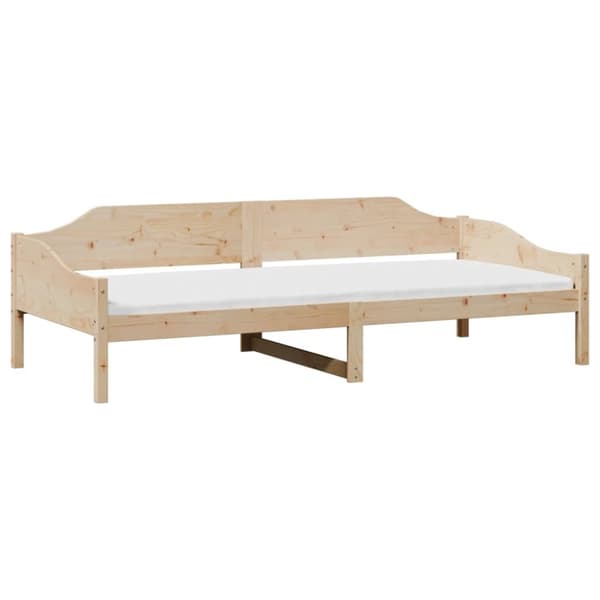 vidaXL sengeramme uden madras 90x200 cm massivt fyrretræ