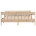 Miniatyrbilde 5 av 11: vidaXL Sengeramme uten madrass 180x200 cm heltre furu