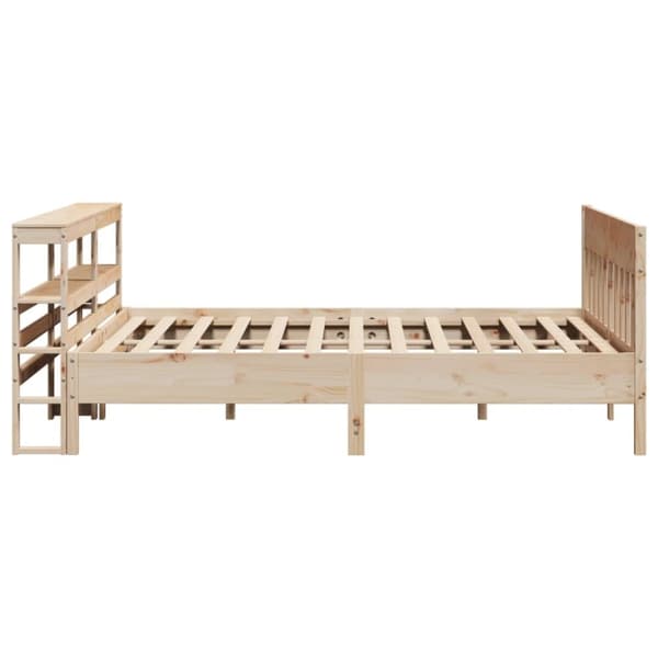 vidaXL Sengeramme uten madrass 180x200 cm heltre furu