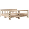 Miniatyrbilde 7 av 11: vidaXL Sengeramme uten madrass 180x200 cm heltre furu
