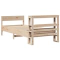 Miniatyrbilde 7 av 11: vidaXL Sengeramme uten madrass 75x190 cm heltre furu