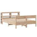 Miniatyrbilde 3 av 11: vidaXL Sengeramme uten madrass 160x200 cm heltre furu