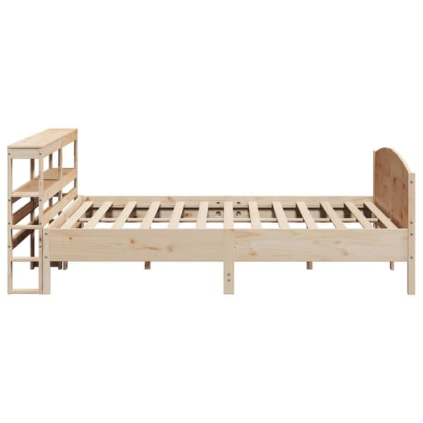 vidaXL sengeramme uden madras 180x200 cm massivt fyrretræ