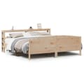 Miniatyrbilde 2 av 11: vidaXL Sengeramme uten madrass 180x200 cm heltre furu