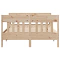 Miniatyrbilde 5 av 11: vidaXL Sengeramme uten madrass 160x200 cm heltre furu