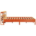 Miniatyrbilde 6 av 11: vidaXL Sengeramme uten madrass voksbrun 140x200 cm heltre furu